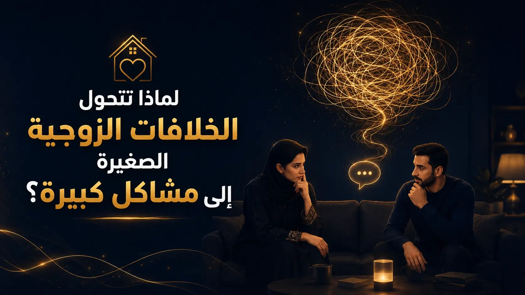 لماذا تتحول الخلافات الزوجية الصغيرة إلى مشاكل كبيرة؟ Clarity بالعربي